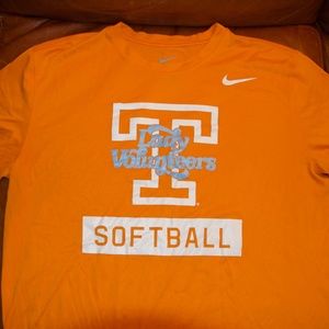 Orange Nike Tennessee Lady Vols Softball Shirt (Lg)
